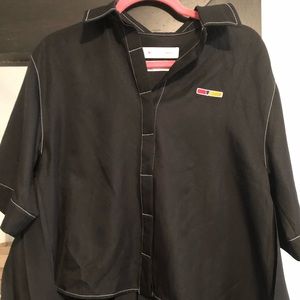 Pyer Moss x Reebok pleated top